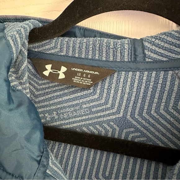 Size L Under Armour Men's Blue UA Storm Dobson Softshell Jacket - Picture 7 of 9
